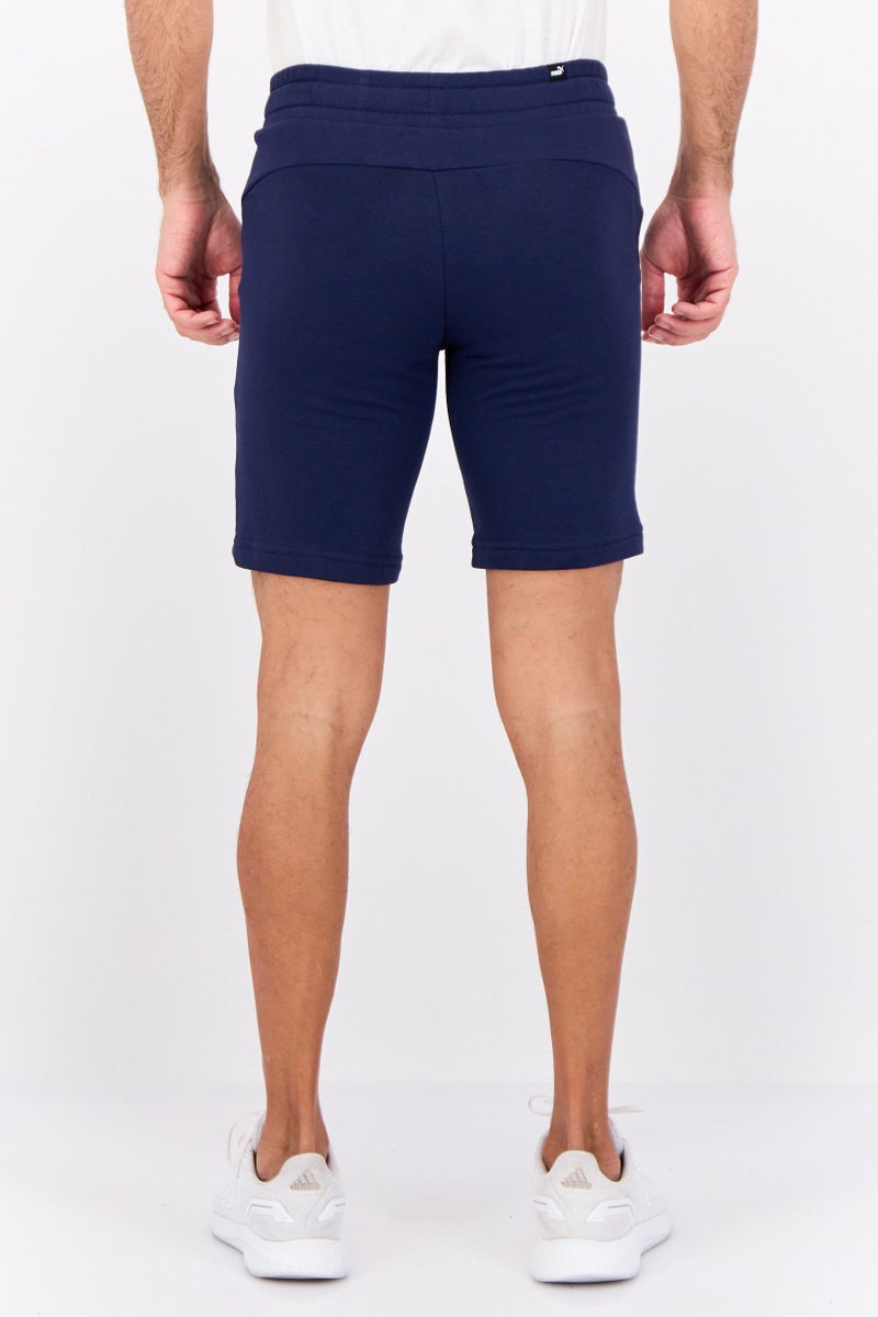 PUMA شورتات تدريب ضيقة للرجال، أزرق داكن - Image 4